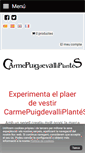 Mobile Screenshot of carmepuigdevalliplantes.com